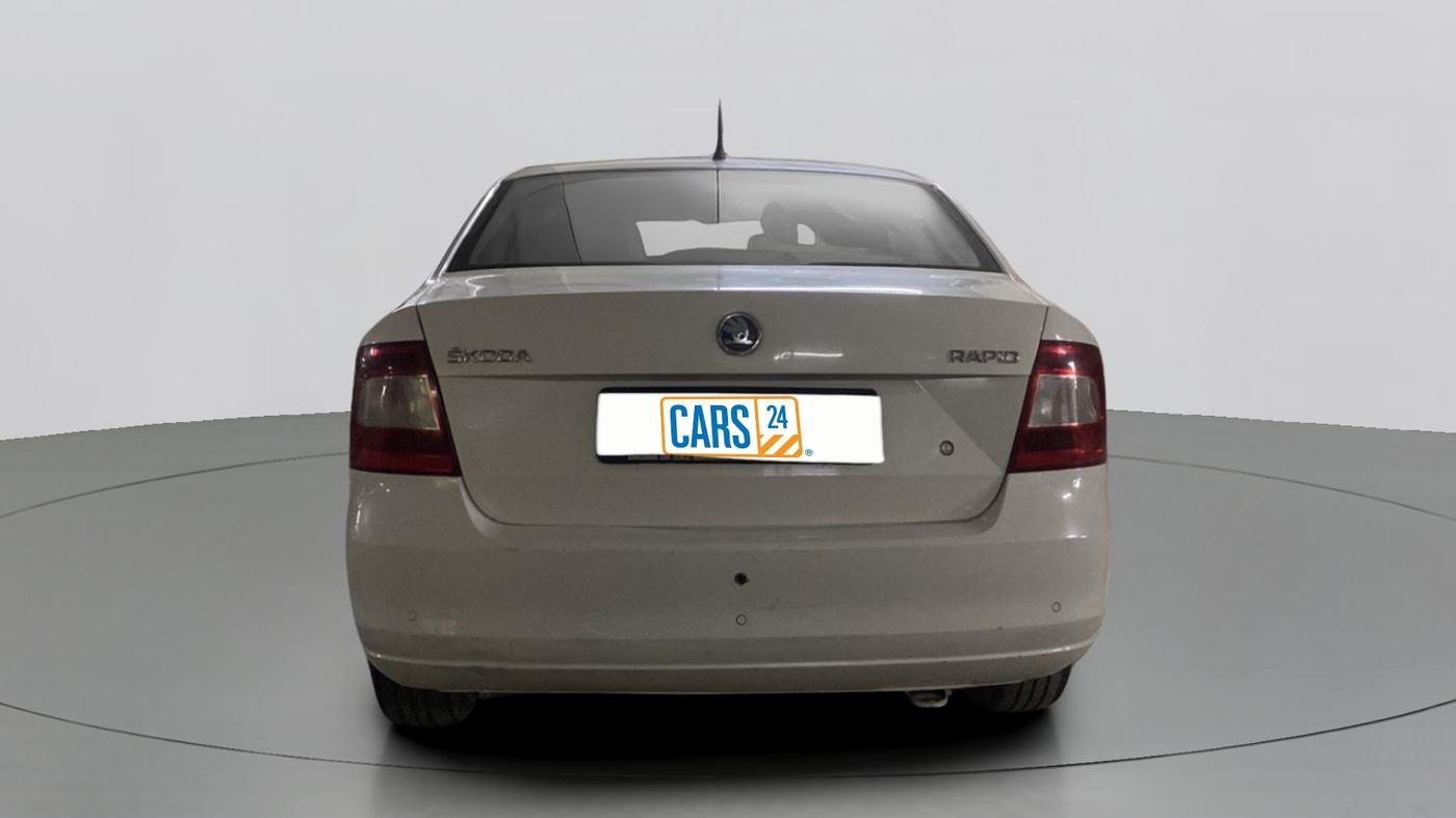 2016 Skoda Rapid 1.5 TDI AT STYLE PLUS, Diesel, Automatic, 58,536 km, Back/Rear