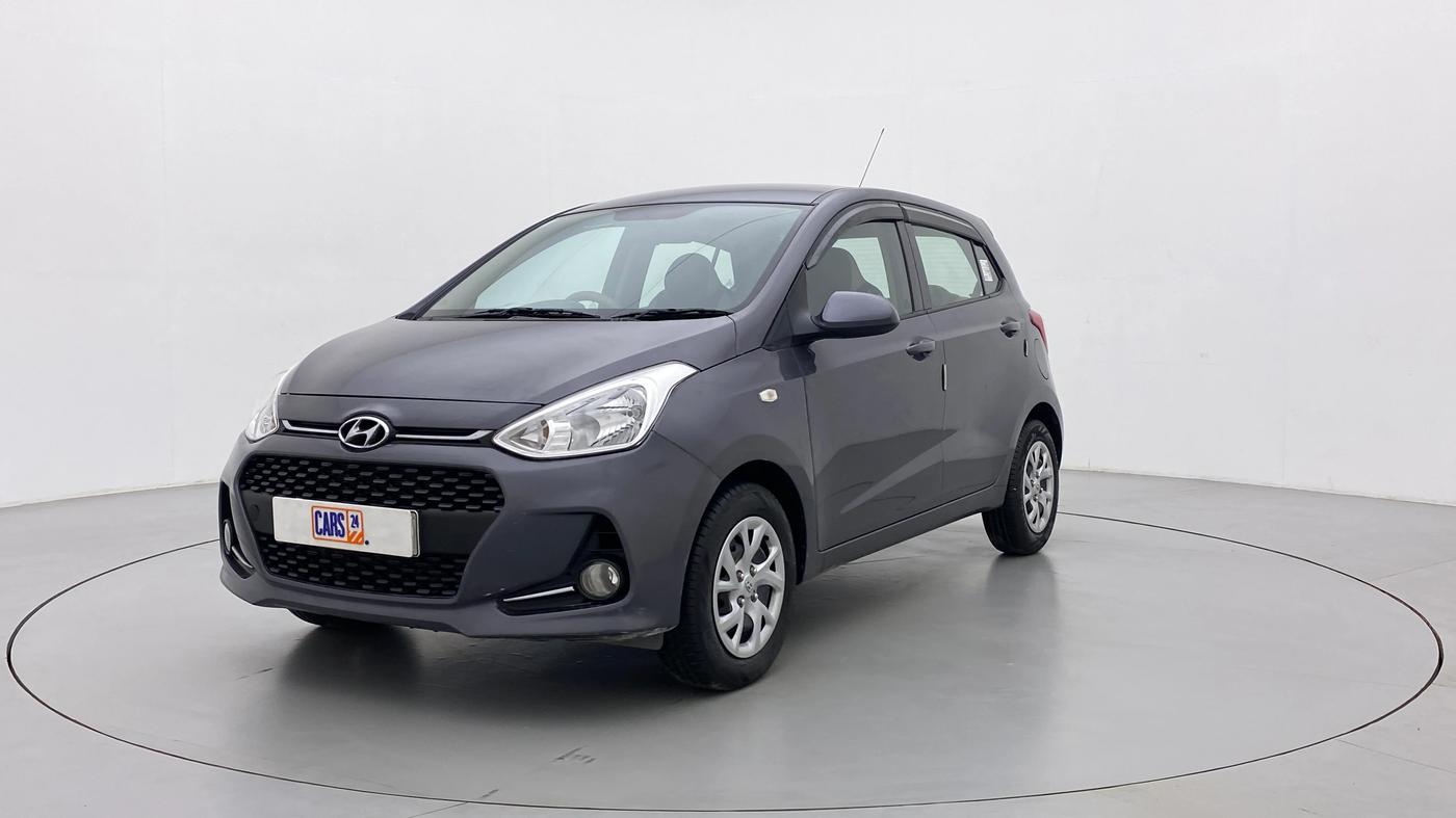 2017 Hyundai Grand i10 SPORTZ 1.2 KAPPA VTVT, Petrol, Manual, 36,397 km, Left Front Diagonal