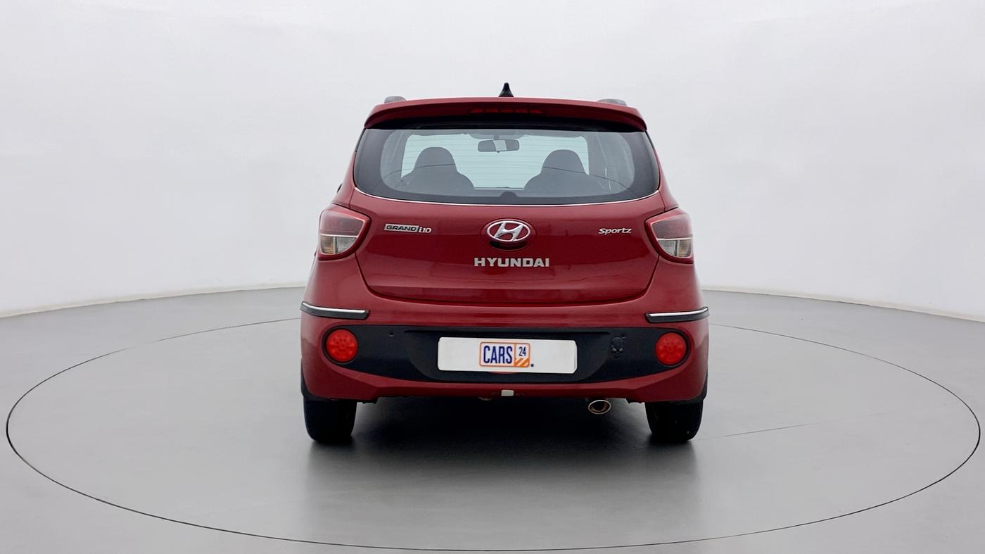 2018 Hyundai Grand i10 SPORTZ 1.2 KAPPA VTVT, Petrol, Manual, 31,535 km, Back/Rear