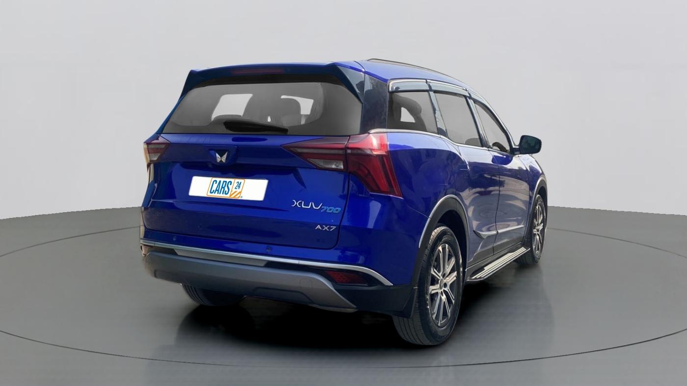 2021 Mahindra XUV700 AX 7 P MT 7 STR, Petrol, Manual, 22,033 km, Right Back Diagonal