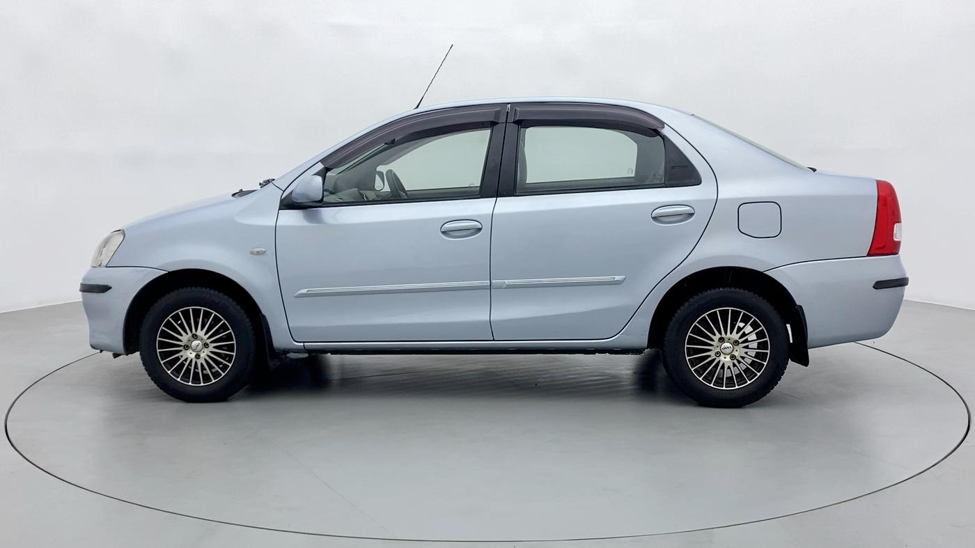 2011 Toyota Etios G, Petrol, Manual, 80,468 km, Left Side