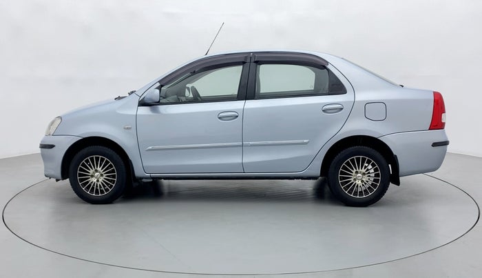2011 Toyota Etios G, Petrol, Manual, 80,468 km, Left Side