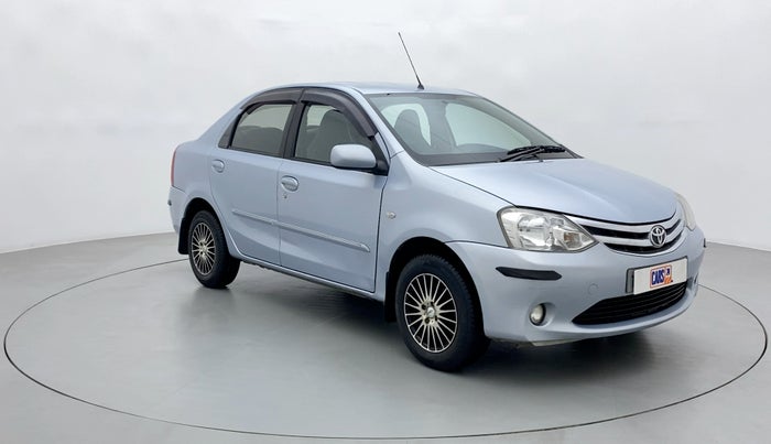 2011 Toyota Etios G, Petrol, Manual, 80,468 km, Right Front Diagonal