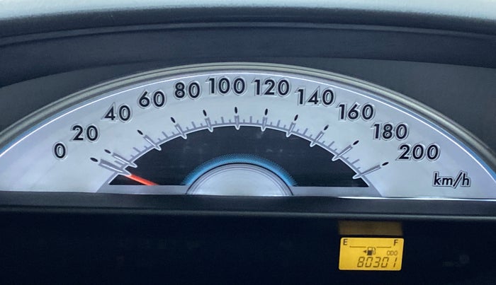 2011 Toyota Etios G, Petrol, Manual, 80,468 km, Odometer Image