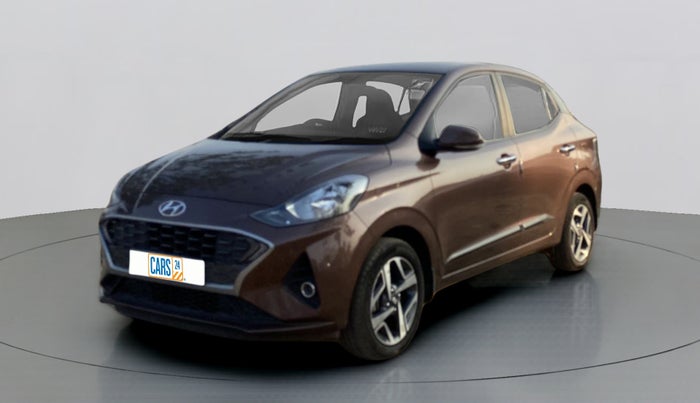 2020 Hyundai AURA SX PETROL, Petrol, Manual, 4,533 km, Left Front Diagonal