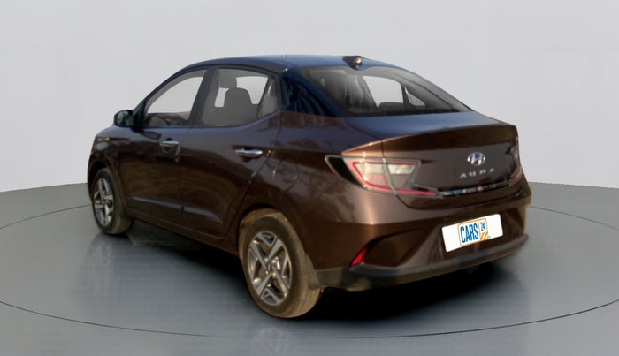 2020 Hyundai AURA SX PETROL, Petrol, Manual, 4,533 km, Left Back Diagonal