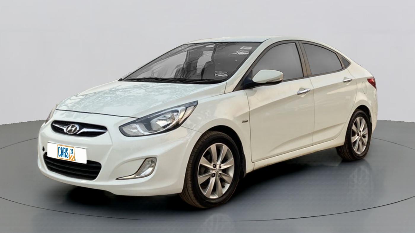 2011 Hyundai Verna FLUIDIC 1.6 CRDI SX OPT, Diesel, Manual, 54,251 km, Left Front Diagonal