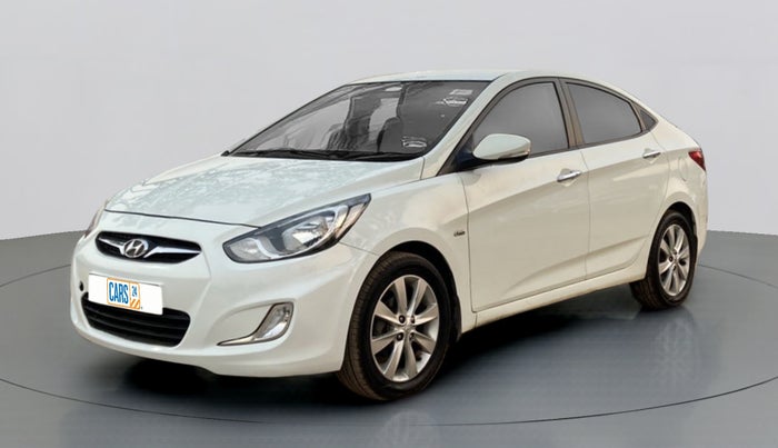 2011 Hyundai Verna FLUIDIC 1.6 CRDI SX OPT, Diesel, Manual, 54,251 km, Left Front Diagonal