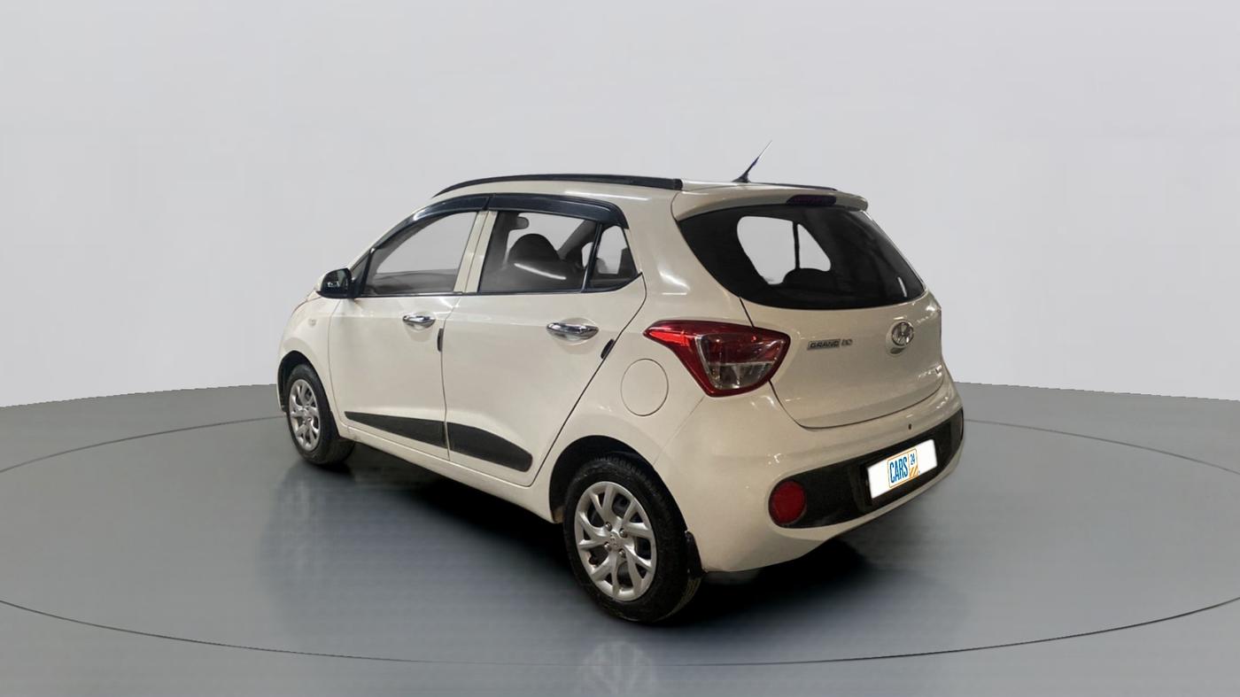 2018 Hyundai Grand i10 MAGNA 1.2 VTVT, Petrol, Manual, 76,993 km, Left Back Diagonal