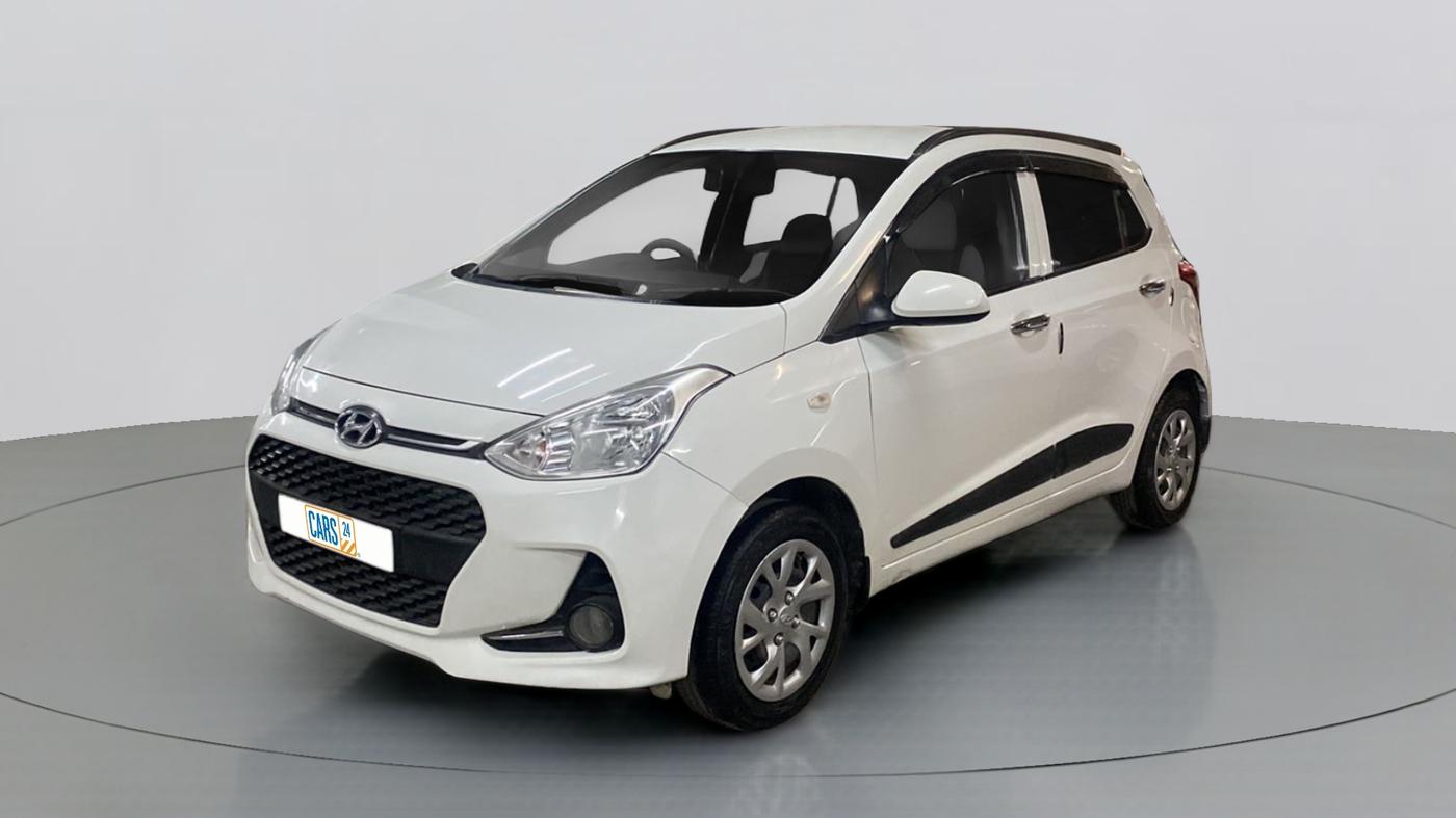 2018 Hyundai Grand i10 MAGNA 1.2 VTVT, Petrol, Manual, 76,993 km, Left Front Diagonal