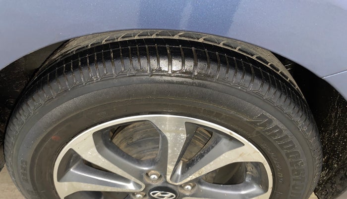 2015 Hyundai Xcent SX 1.2 (O), Petrol, Manual, 82,589 km, Left Rear Tyre Tread
