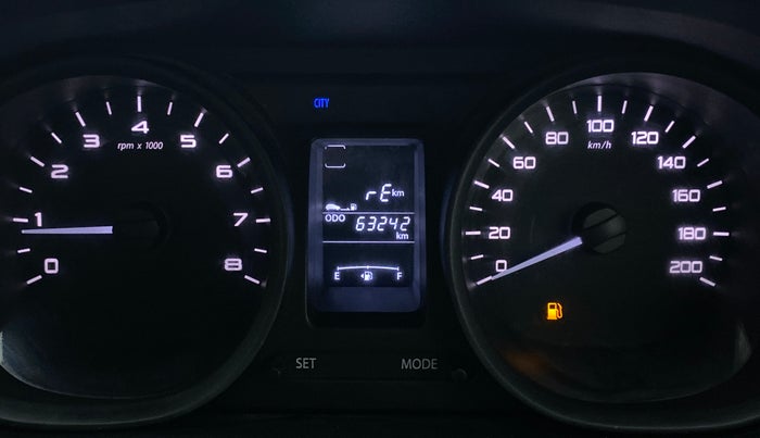 2017 Tata Tiago XT 1.2 REVOTRON, Petrol, Manual, 63,277 km, Odometer Image