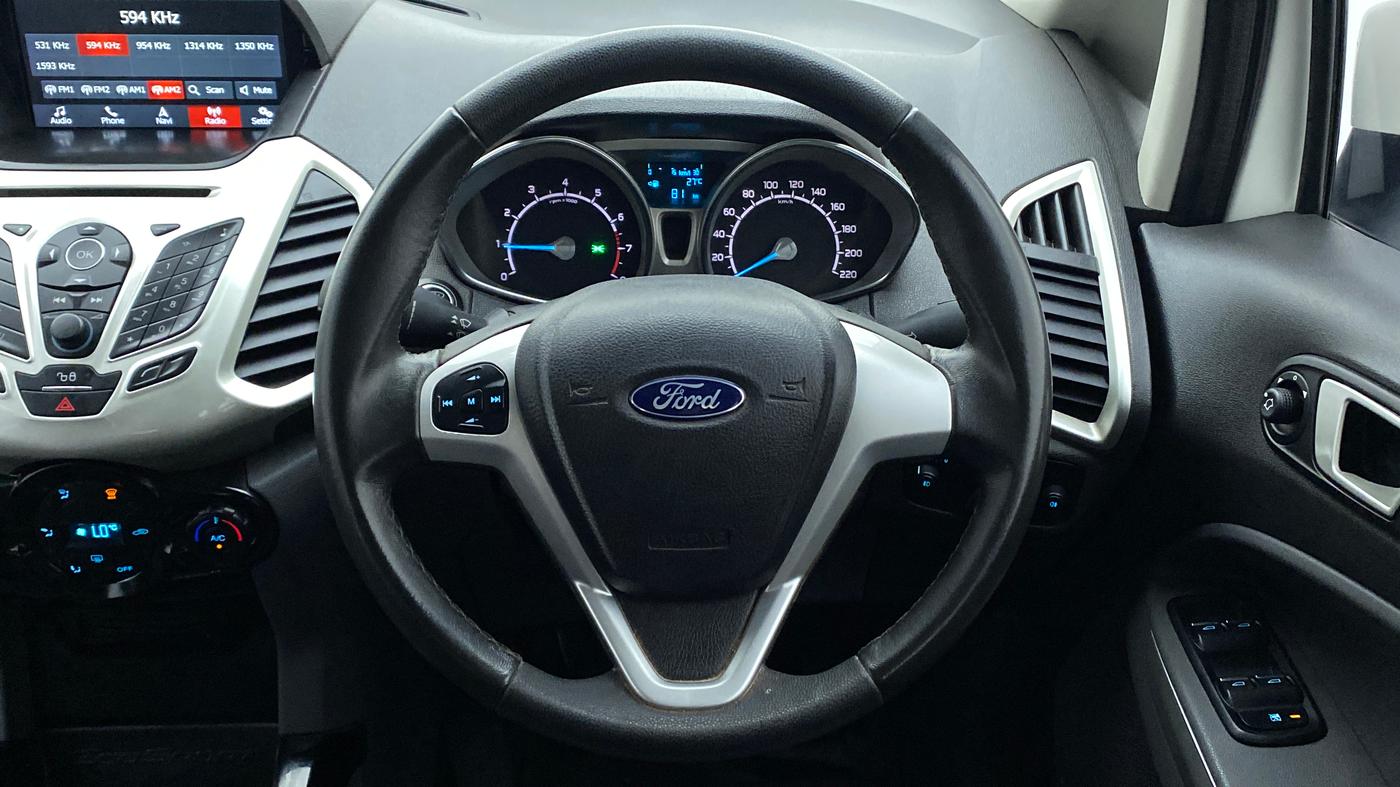 2017 Ford Ecosport 1.0 ECOBOOST TITANIUM +, Petrol, Manual, 34,097 km, Steering Wheel Close Up