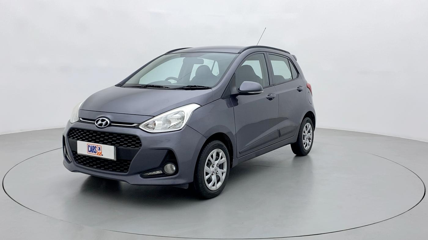 2018 Hyundai Grand i10 Sportz1.2 CRDI, Diesel, Manual, 54,190 km, Left Front Diagonal