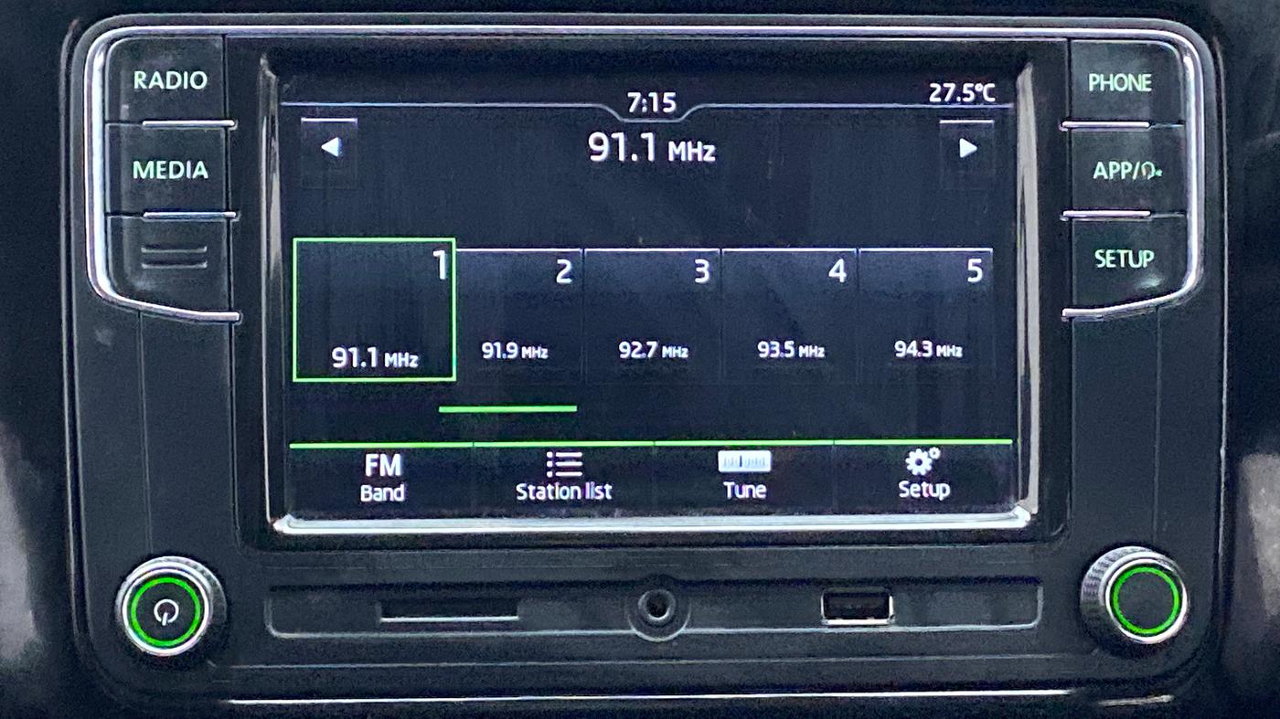 2017 Skoda Rapid Style 1.5 TDI AT, Diesel, Automatic, 61,107 km, Infotainment System