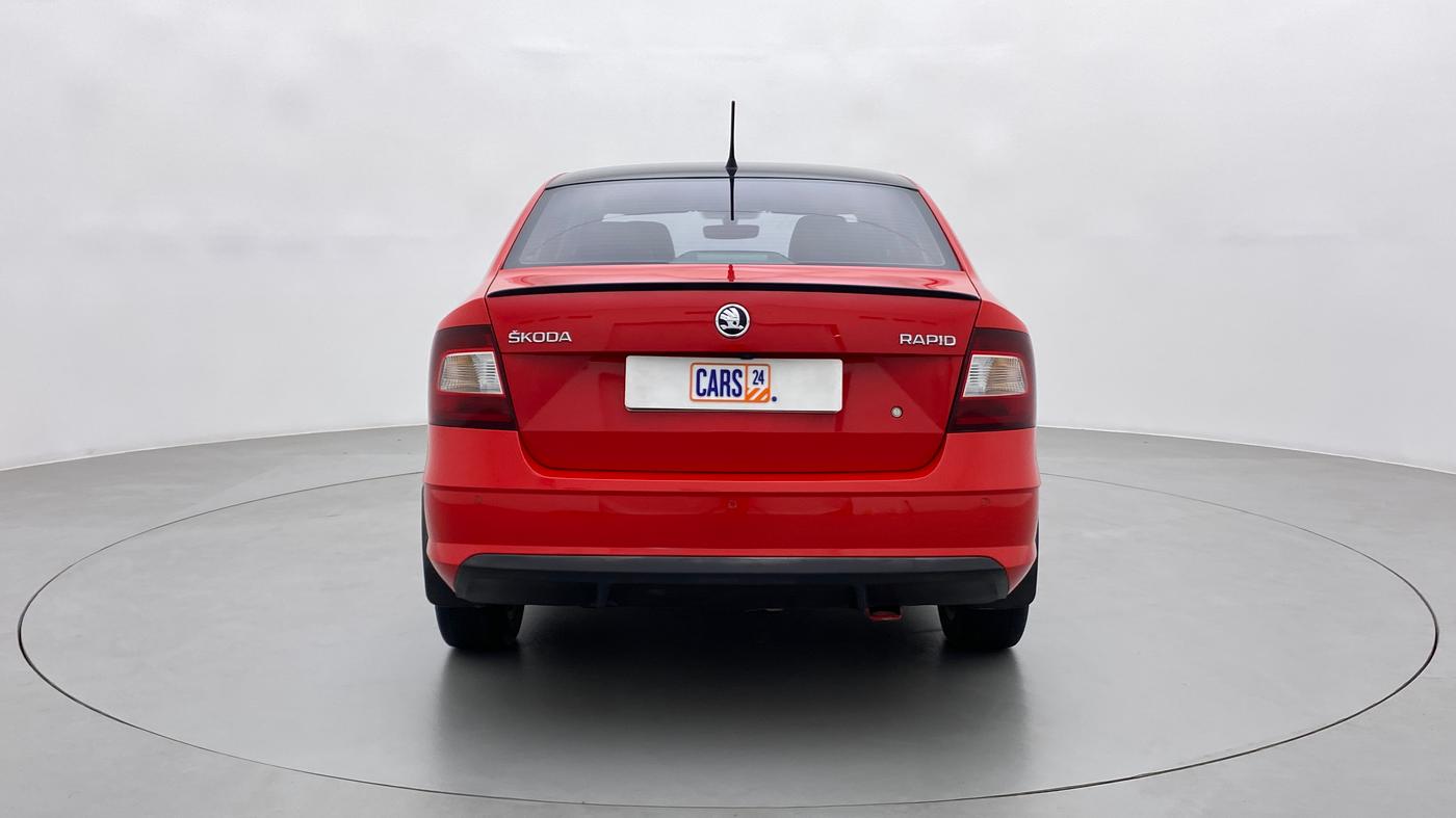 2017 Skoda Rapid Style 1.5 TDI AT, Diesel, Automatic, 61,107 km, Back/Rear