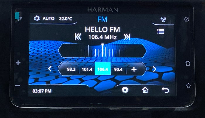 2021 Tata TIGOR XZ PLUS 1.2 REVOTRON, Petrol, Manual, 15,122 km, Infotainment System