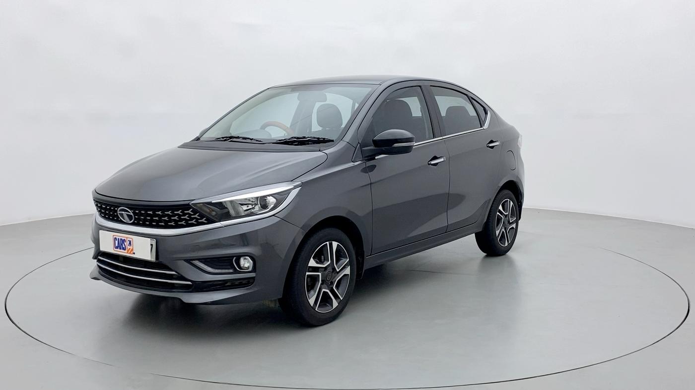 2021 Tata TIGOR XZ PLUS 1.2 REVOTRON, Petrol, Manual, 15,122 km, Left Front Diagonal