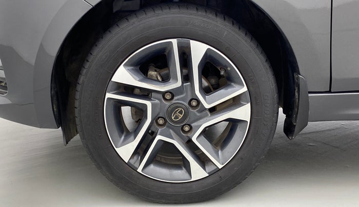 2021 Tata TIGOR XZ PLUS 1.2 REVOTRON, Petrol, Manual, 15,122 km, Left Front Wheel