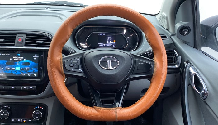 2021 Tata TIGOR XZ PLUS 1.2 REVOTRON, Petrol, Manual, 15,122 km, Steering Wheel Close Up