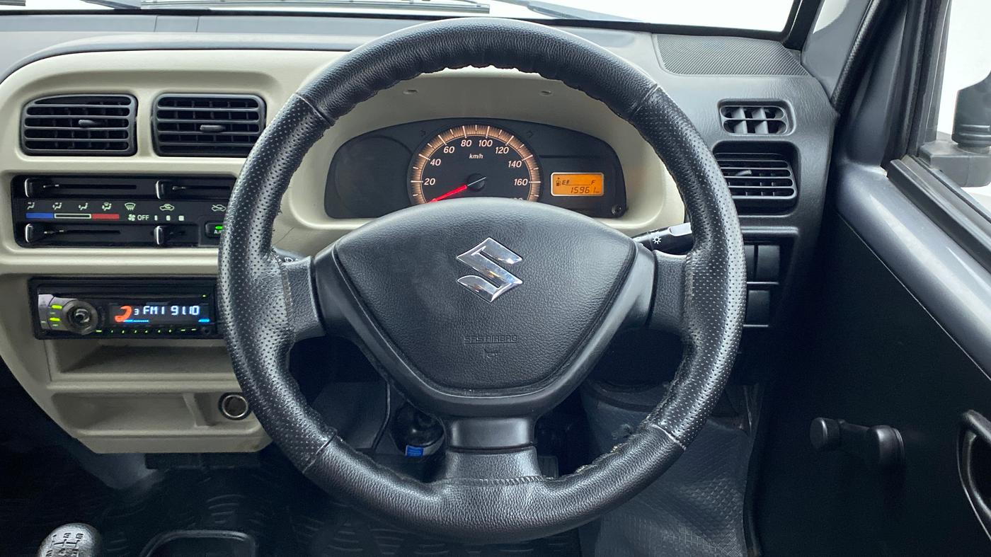 2019 Maruti Eeco 5 STR WITH AC PLUSHTR, Petrol, Manual, 15,961 km, Steering Wheel Close Up