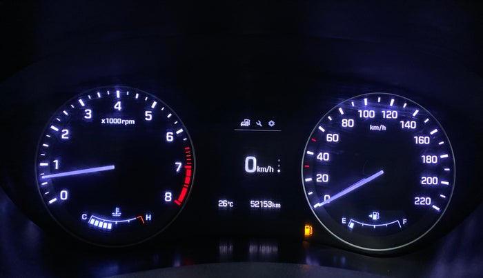 2016 Hyundai Elite i20 ASTA 1.2, Petrol, Manual, 52,276 km, Odometer Image