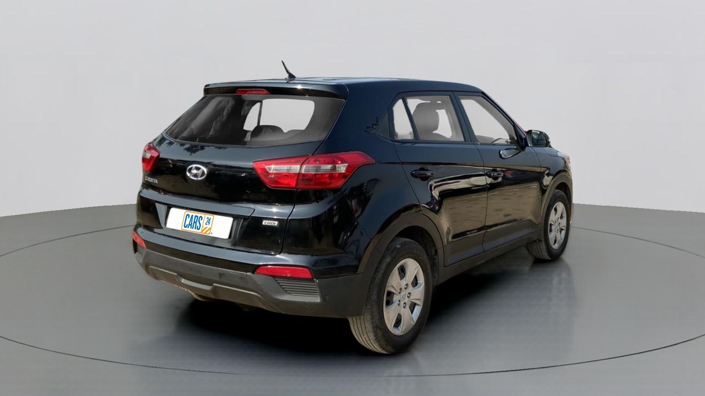2017 Hyundai Creta 1.4 E PLUS CRDI, Diesel, Manual, 93,192 km, Right Back Diagonal