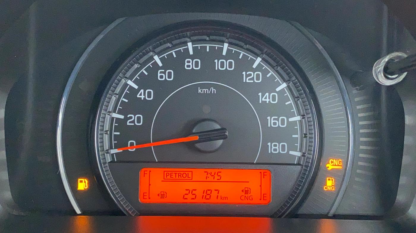 2021 Maruti New Wagon-R 1.0 Lxi (o) cng, CNG, Manual, 25,285 km, Odometer Image