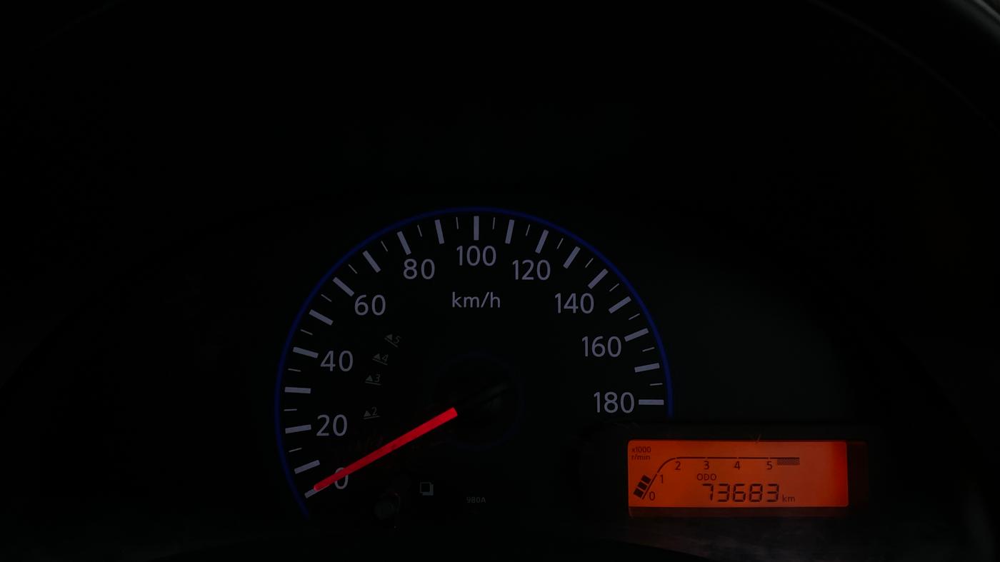 2015 Datsun Go Plus T, Petrol, Manual, 73,717 km, Odometer Image