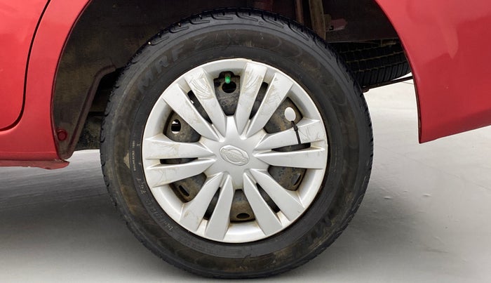 2015 Datsun Go Plus T, Petrol, Manual, 73,717 km, Left Rear Wheel