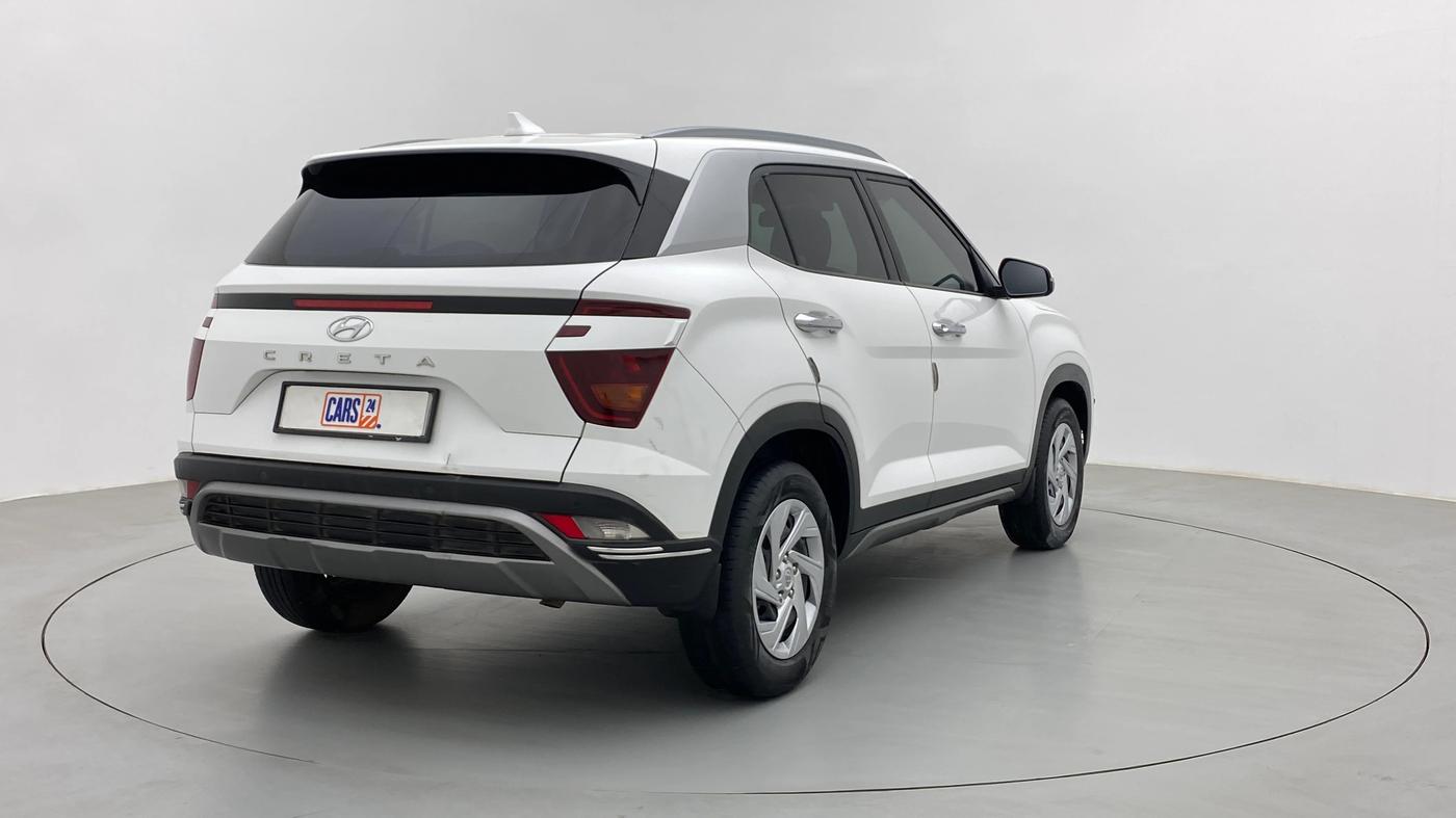 2020 Hyundai Creta 1.5 EX Petrol MT, Petrol, Manual, 33,643 km, Right Back Diagonal