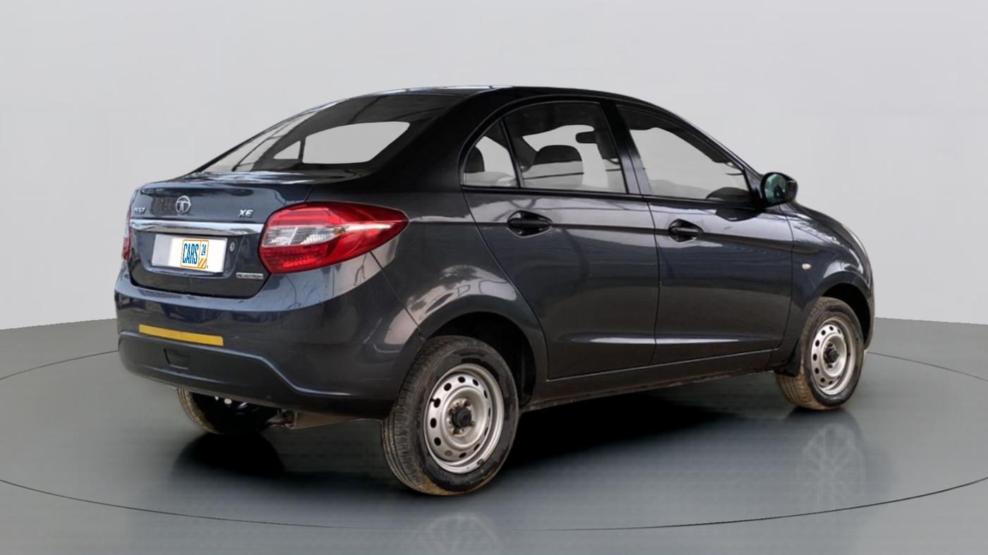2016 Tata Zest XE RT, Petrol, Manual, 48,057 km, Right Back Diagonal