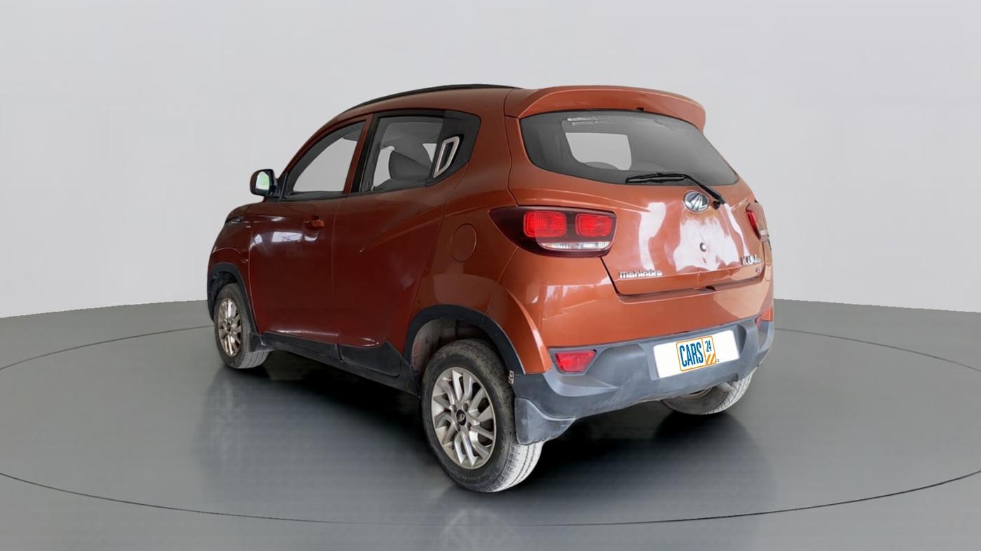 2015 Mahindra Kuv100 K8 5 STR, Petrol, Manual, 63,417 km, Left Back Diagonal