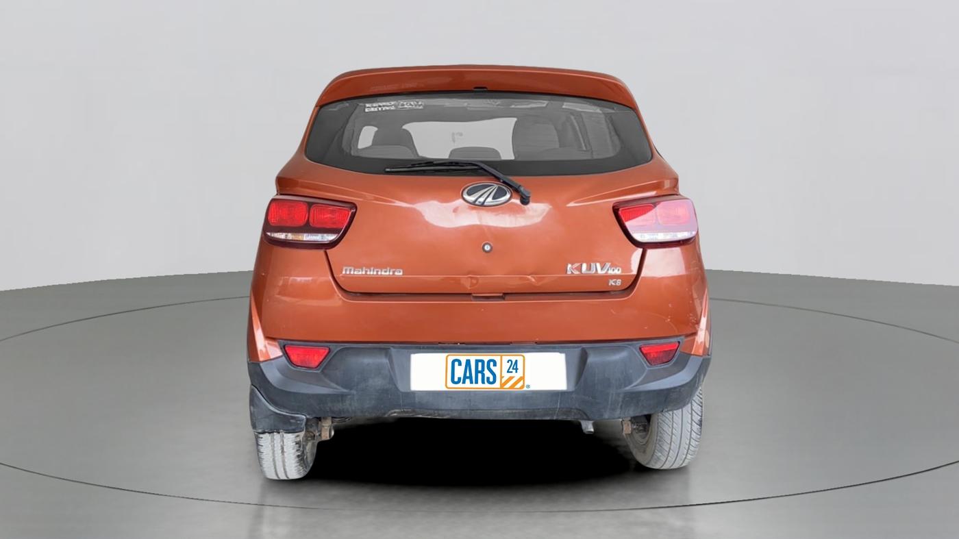 2015 Mahindra Kuv100 K8 5 STR, Petrol, Manual, 63,417 km, Back/Rear