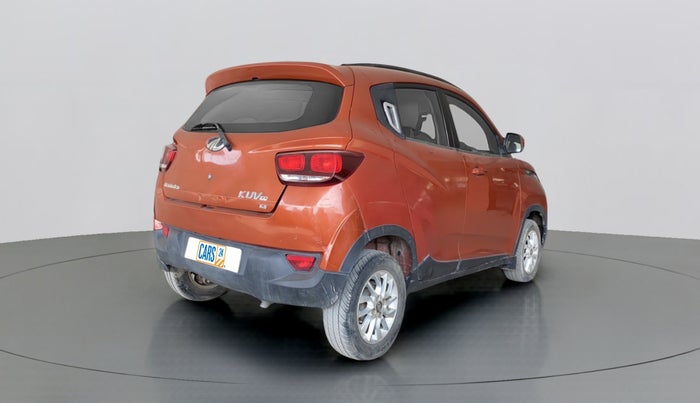 2015 Mahindra Kuv100 K8 5 STR, Petrol, Manual, 63,417 km, Right Back Diagonal