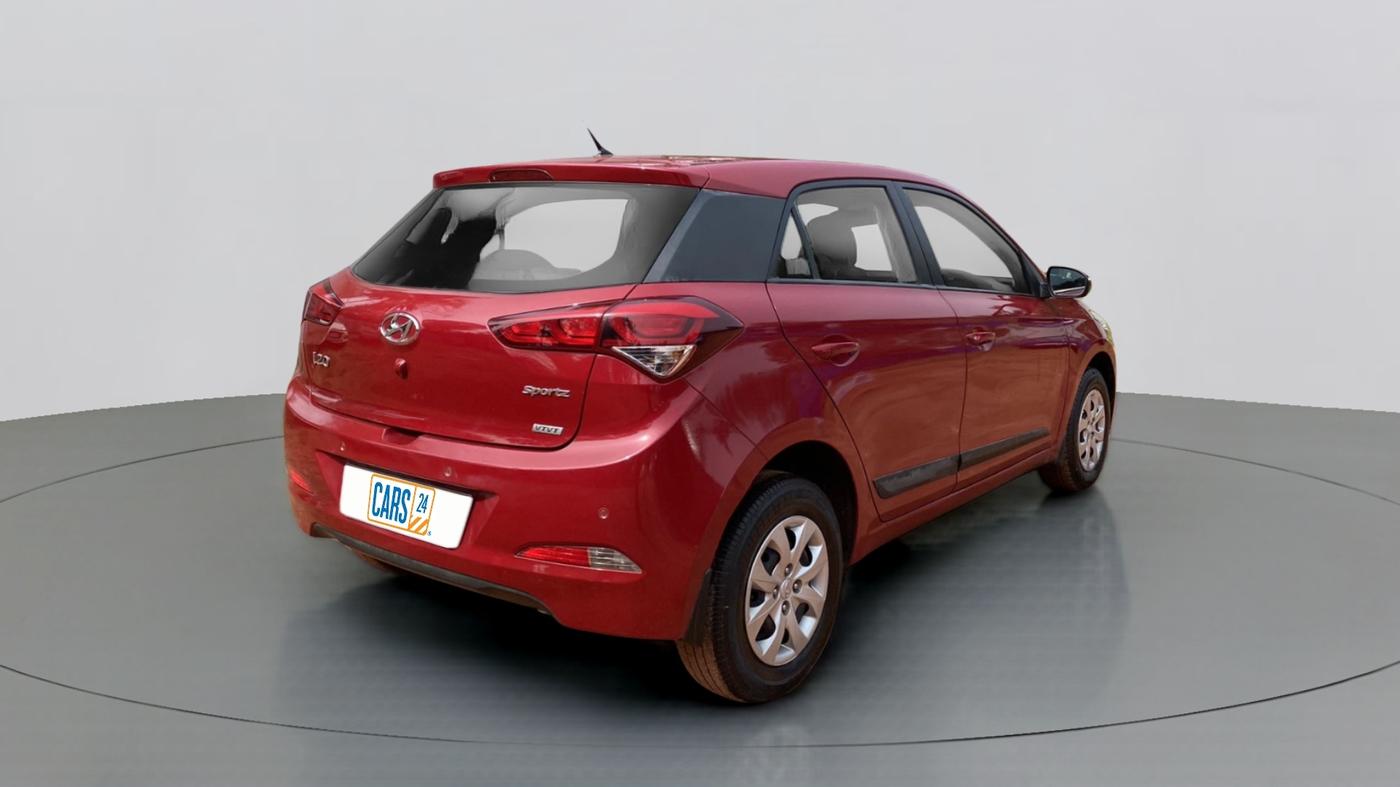2015 Hyundai Elite i20 SPORTZ 1.2, Petrol, Manual, 45,721 km, Right Back Diagonal