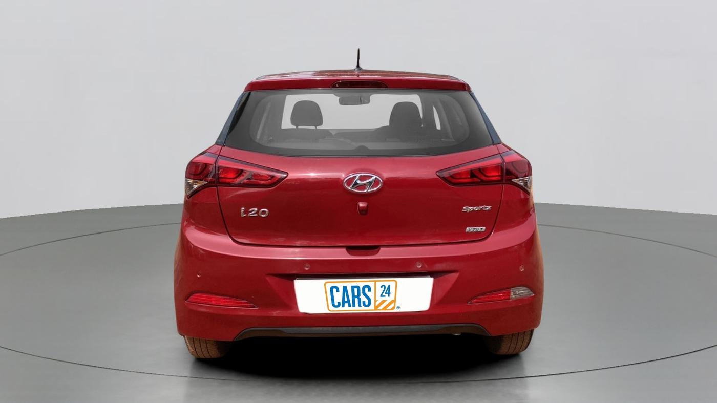 2015 Hyundai Elite i20 SPORTZ 1.2, Petrol, Manual, 45,721 km, Back/Rear