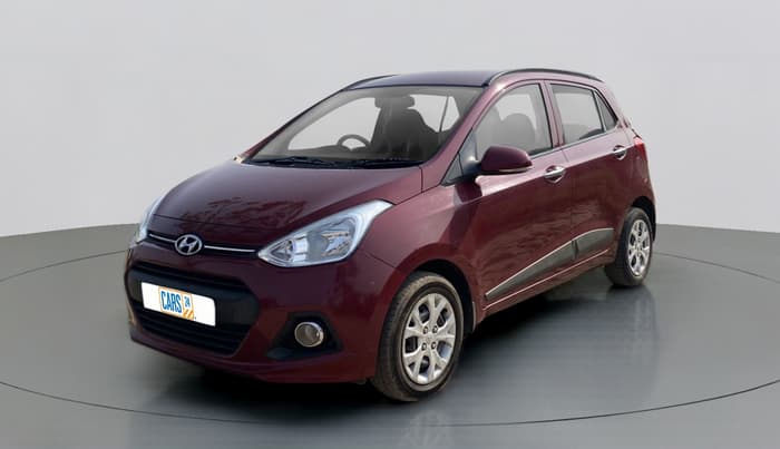 2013 Hyundai Grand i10 SPORTZ 1.2 KAPPA VTVT, Petrol, Manual, 31,833 km, Left Front Diagonal