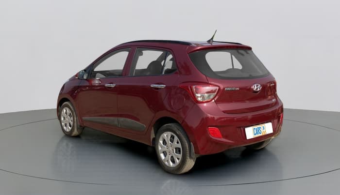 2013 Hyundai Grand i10 SPORTZ 1.2 KAPPA VTVT, Petrol, Manual, 31,833 km, Left Back Diagonal