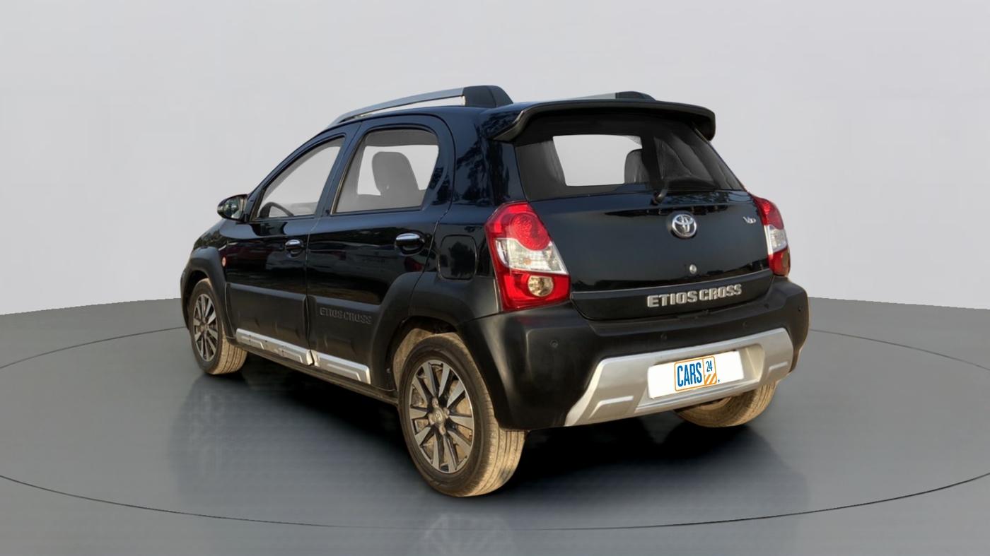2014 Toyota Etios CROSS VD, Diesel, Manual, 62,381 km, Left Back Diagonal