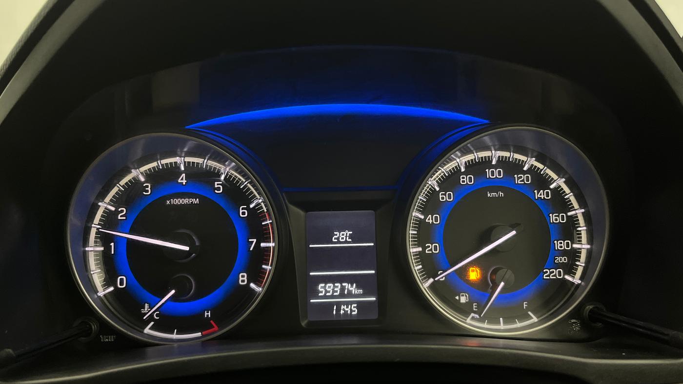 2018 Maruti Baleno DELTA PETROL 1.2, Petrol, Manual, 59,326 km, Odometer Image
