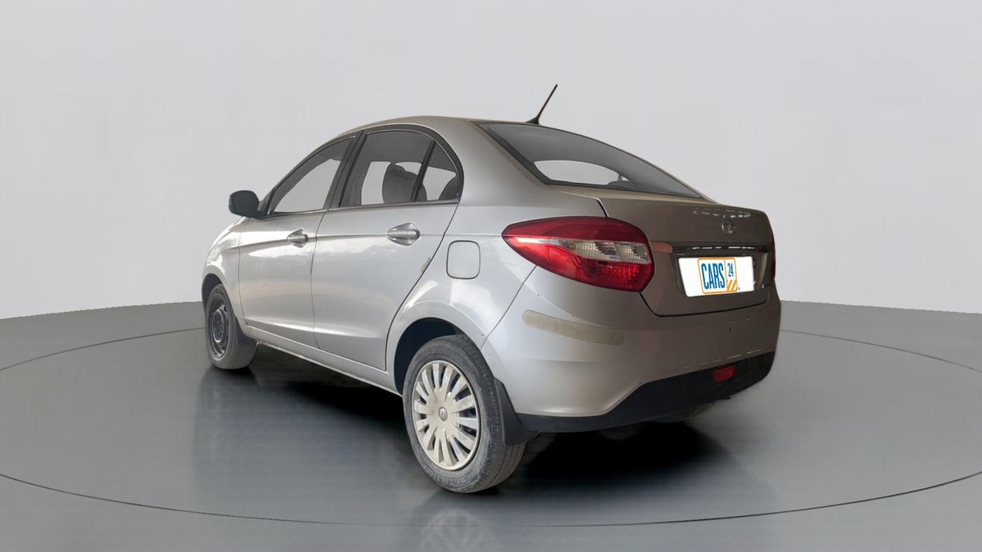 2015 Tata Zest XMS RT, Petrol, Manual, 50,858 km, Left Back Diagonal