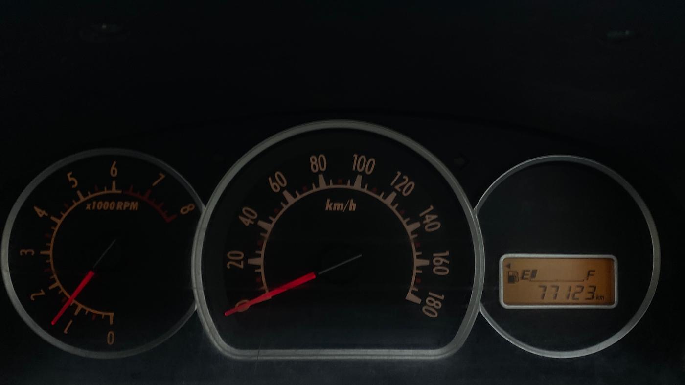 2010 Maruti Alto K10 VXI P, Petrol, Manual, 77,800 km, Odometer Image