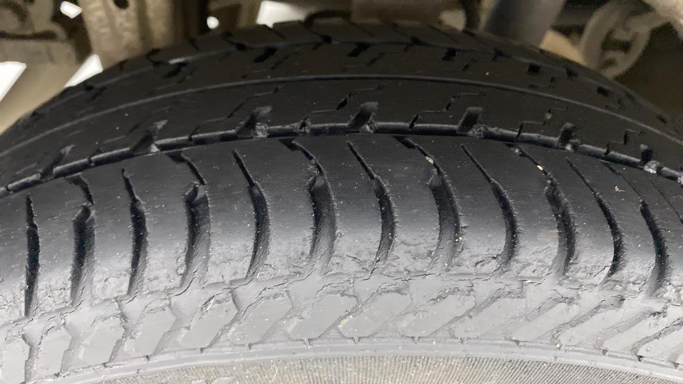2010 Maruti Alto K10 VXI P, Petrol, Manual, 77,800 km, Right Rear Tyre Tread