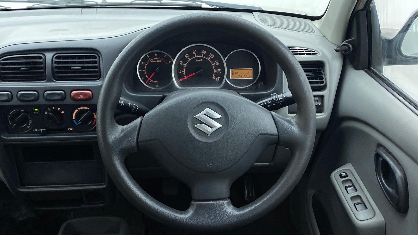 2010 Maruti Alto K10 VXI P, Petrol, Manual, 77,800 km, Steering Wheel Close Up