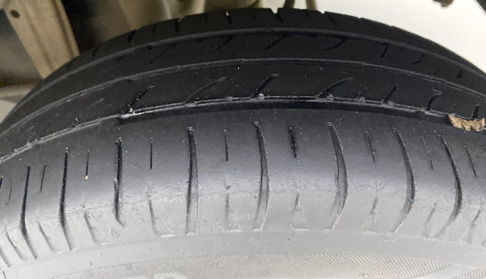 2010 Maruti Alto K10 VXI P, Petrol, Manual, 77,800 km, Left Rear Tyre Tread