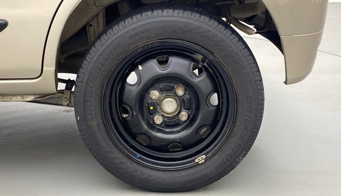 2010 Maruti Alto K10 VXI P, Petrol, Manual, 77,800 km, Left Rear Wheel