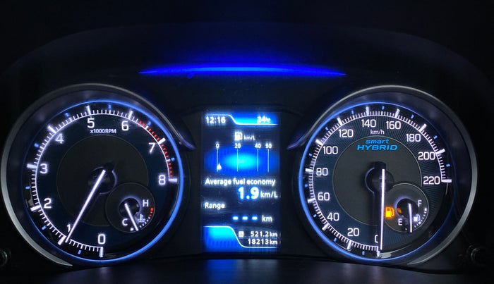 2019 Maruti XL6 ZETA SHVS, Petrol, Manual, 18,248 km, Odometer Image