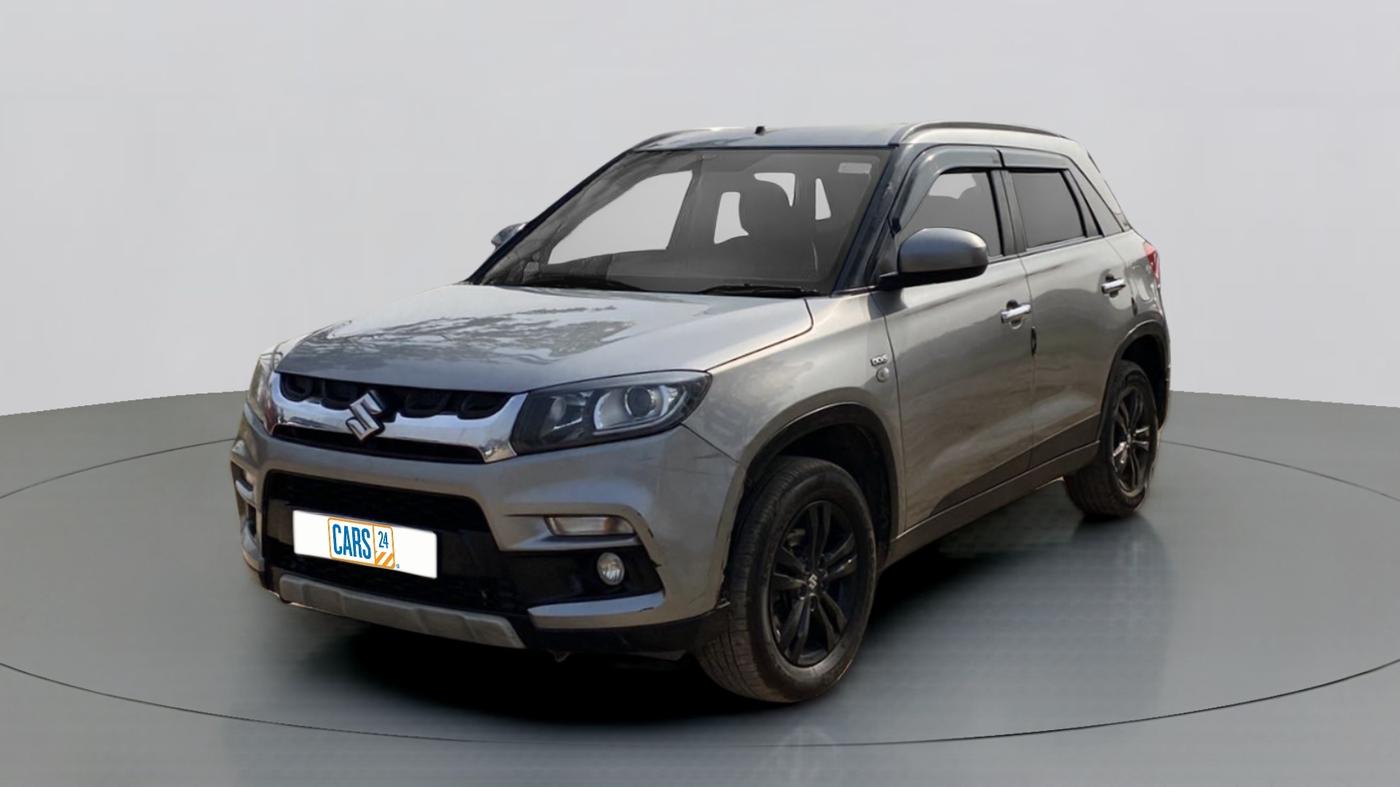 2019 Maruti Vitara Brezza ZDI AMT, Diesel, Automatic, 90,225 km, Left Front Diagonal