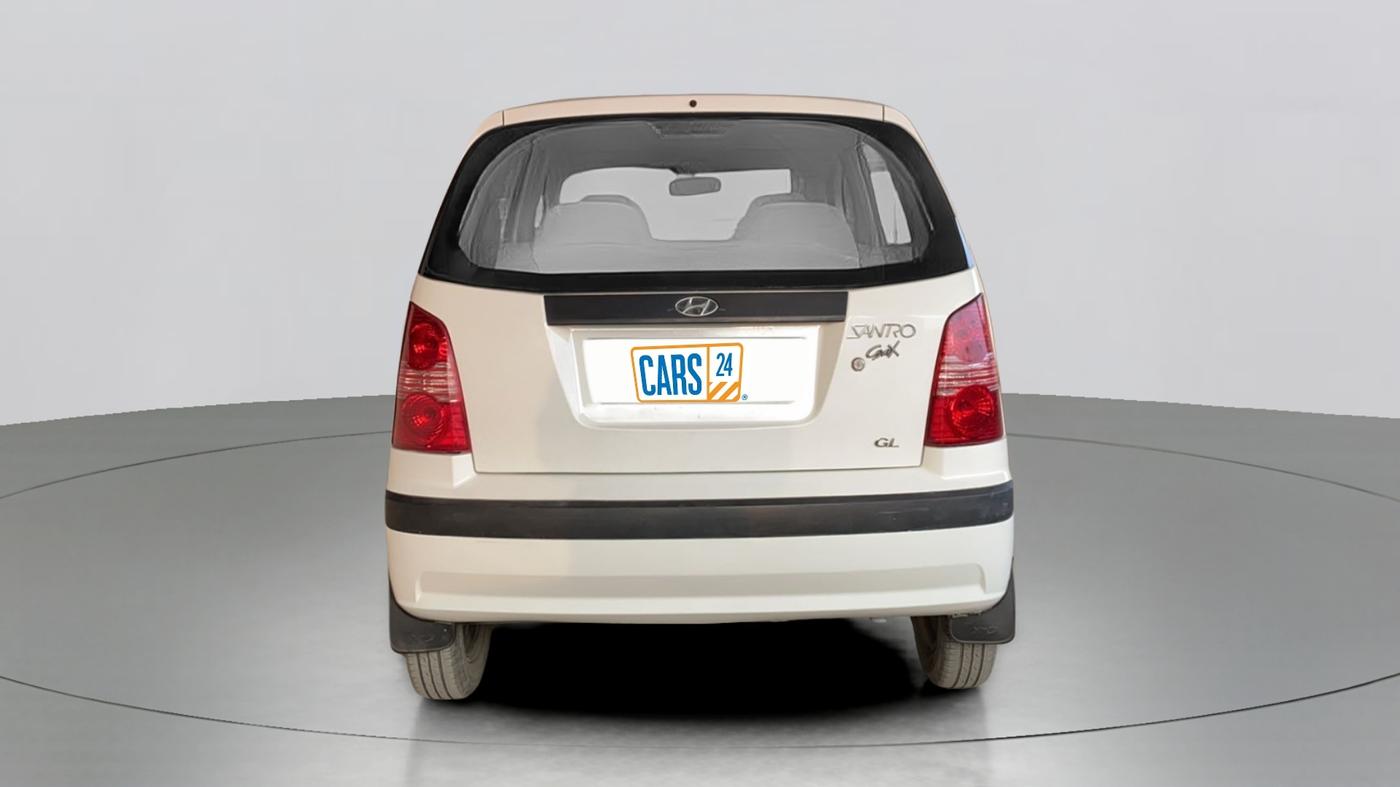 2010 Hyundai Santro Xing GL, Petrol, Manual, 55,548 km, Back/Rear